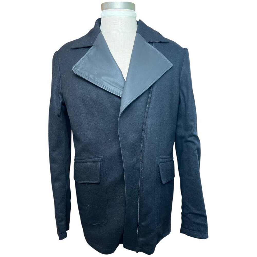 Belstaff Runway Sturry Black Reversible Men's Coat EU Size L NWT